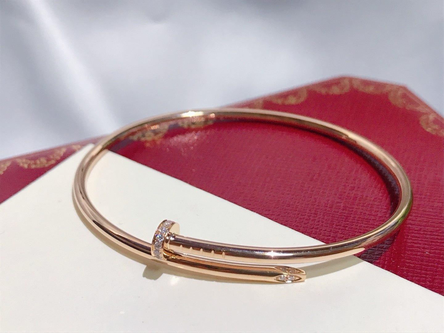 [LORA]JUSTE BRACELET 2.5MM DIAMONDS