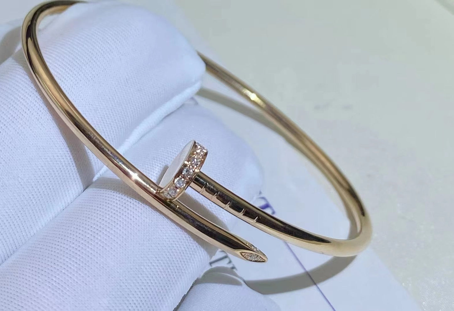 [LORA]JUSTE BRACELET 2.5MM DIAMONDS