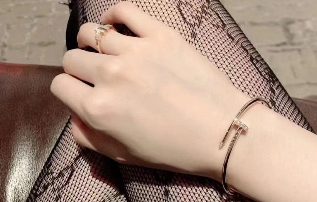 [LORA]JUSTE BRACELET 2.5MM DIAMONDS