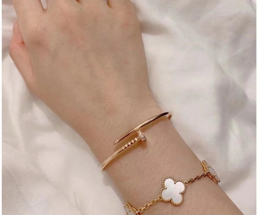 [LORA]JUSTE BRACELET 2.5MM DIAMONDS