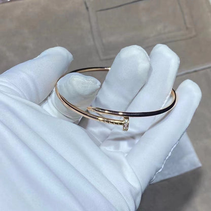 [LORA]JUSTE BRACELET 2.5MM DIAMONDS