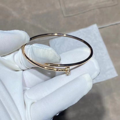 [LORA]JUSTE BRACELET 2.5MM DIAMONDS