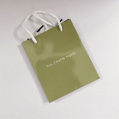 [Lora]VA CLOVER BRACELET NECKLACE RING BOX GIFT BAG