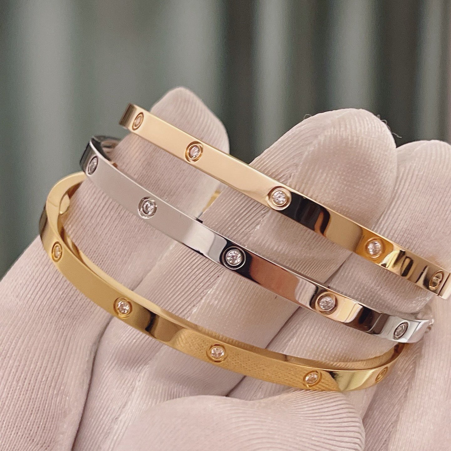 [LORA] LOVE BRACELET 3.65MM 10 DIAMONDS