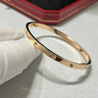 [LORA] LOVE BRACELET 3.65MM 6 DIAMONDS