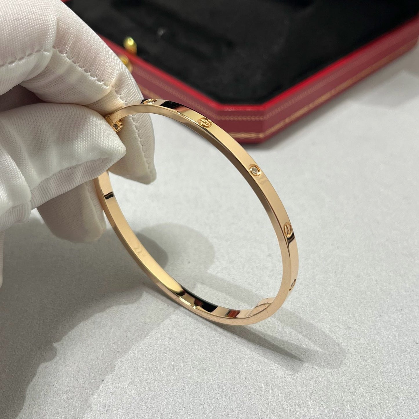 [LORA] LOVE BRACELET 3.65MM 6 DIAMONDS