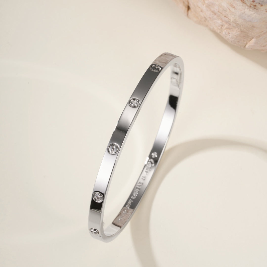 [LORA] LOVE BRACELET 3.65MM 6 DIAMONDS