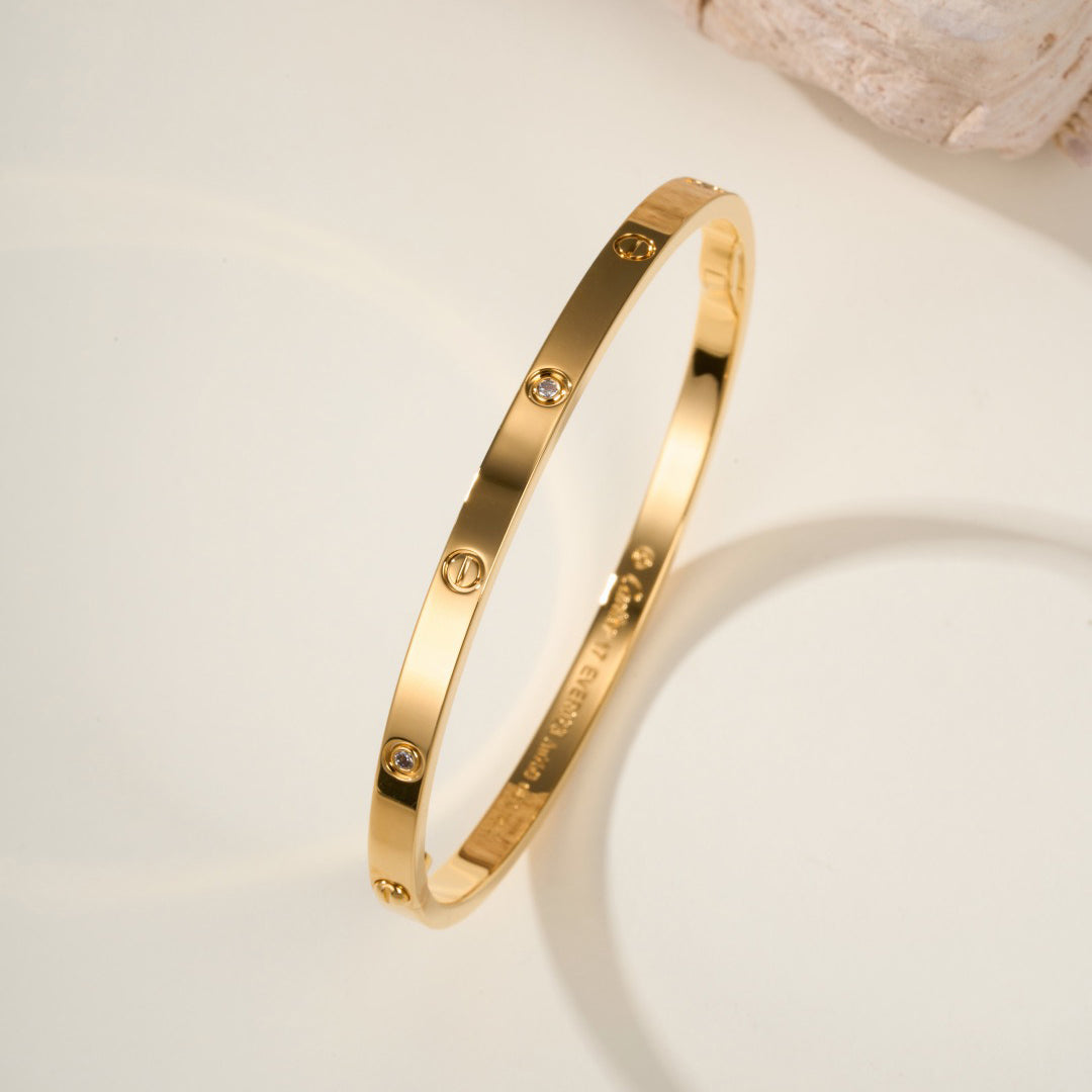[LORA] LOVE BRACELET 3.65MM 6 DIAMONDS