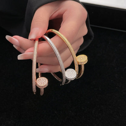 [LORA] JUSTE BRACELET 3.5MM ALL DIAMONDS