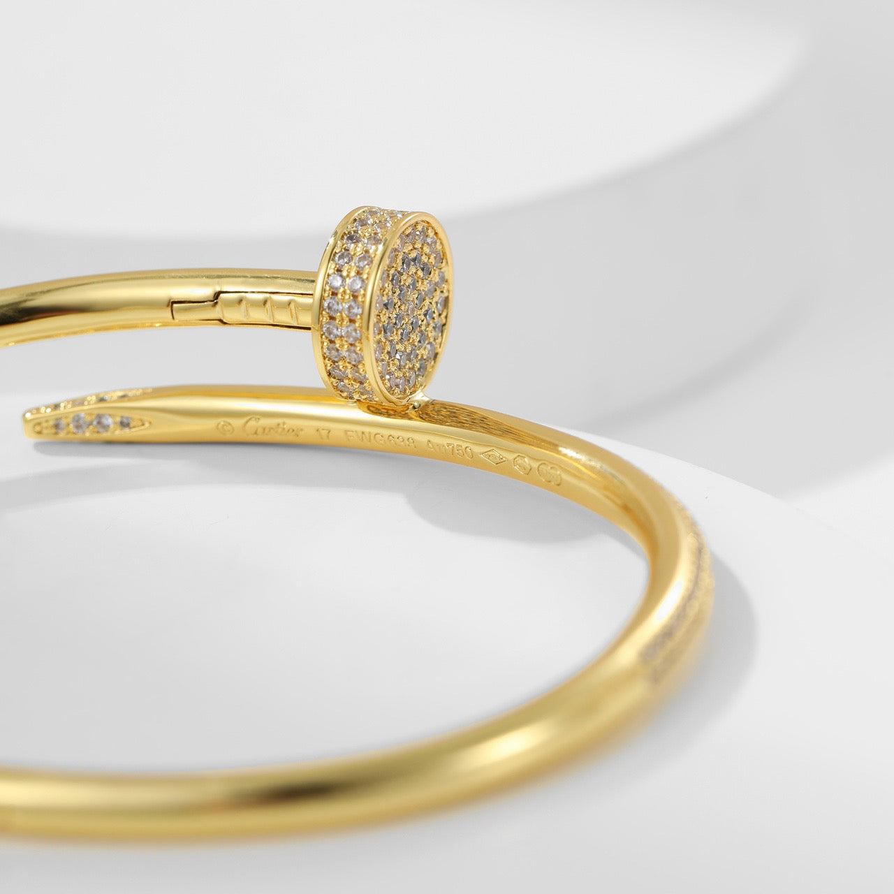 [LORA] JUSTE BRACELET 3.5MM ALL DIAMONDS