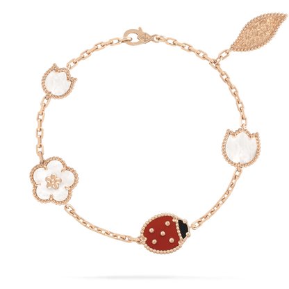 [Lora]LUCKY SPRING 5 MOTIF BRACELET