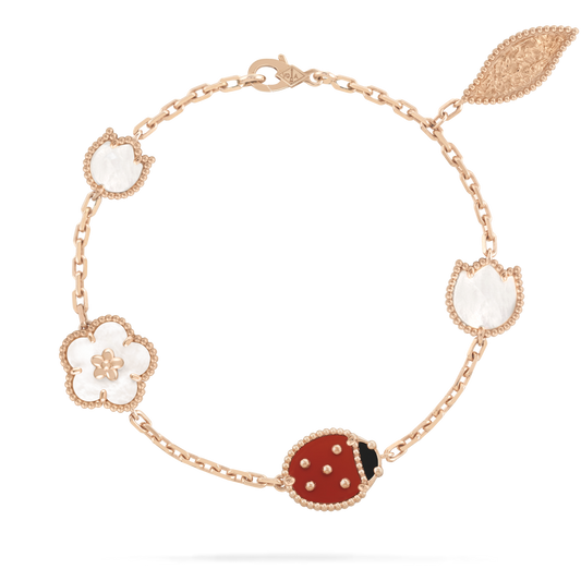 [Lora]LUCKY SPRING 5 MOTIF BRACELET