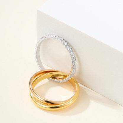 [LORA] TRINITY 2.5MM RING COLLECTION