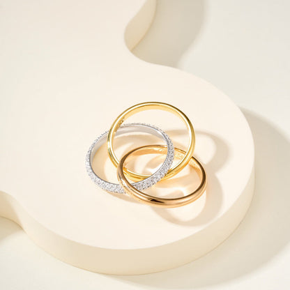 [LORA] TRINITY 2.5MM RING COLLECTION