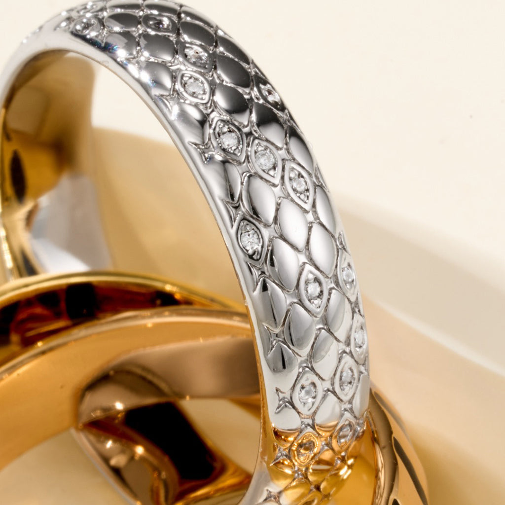 [LORA] TRINITY  RING LEOPARD PRINT