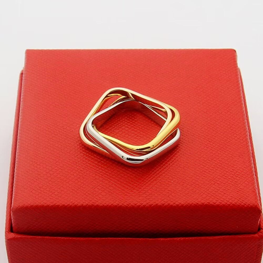 [LUXE] TRINITY 3.5MM CUSHION RING COLLECTION