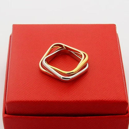 [LUXE] TRINITY 3.5MM CUSHION RING COLLECTION