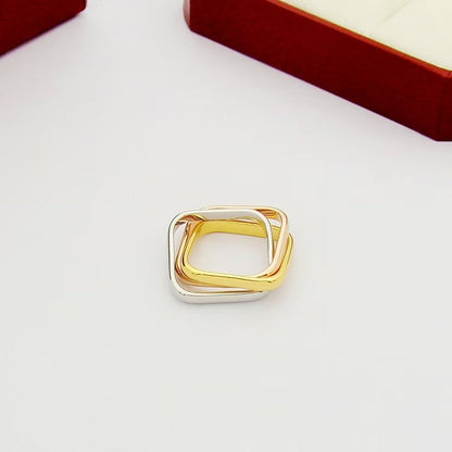 [LUXE] TRINITY 3.5MM CUSHION RING COLLECTION