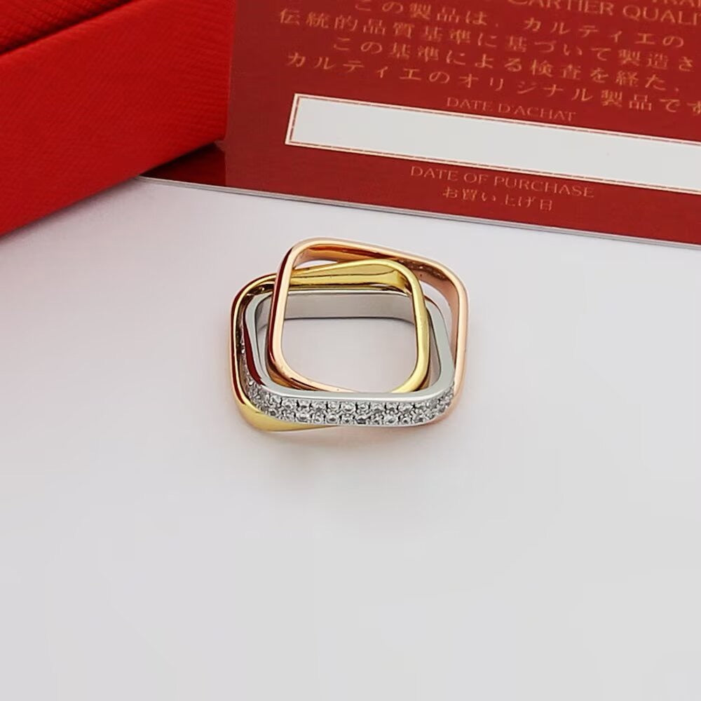 [LORA] TRINITY 3.5MM CUSHION RING COLLECTION