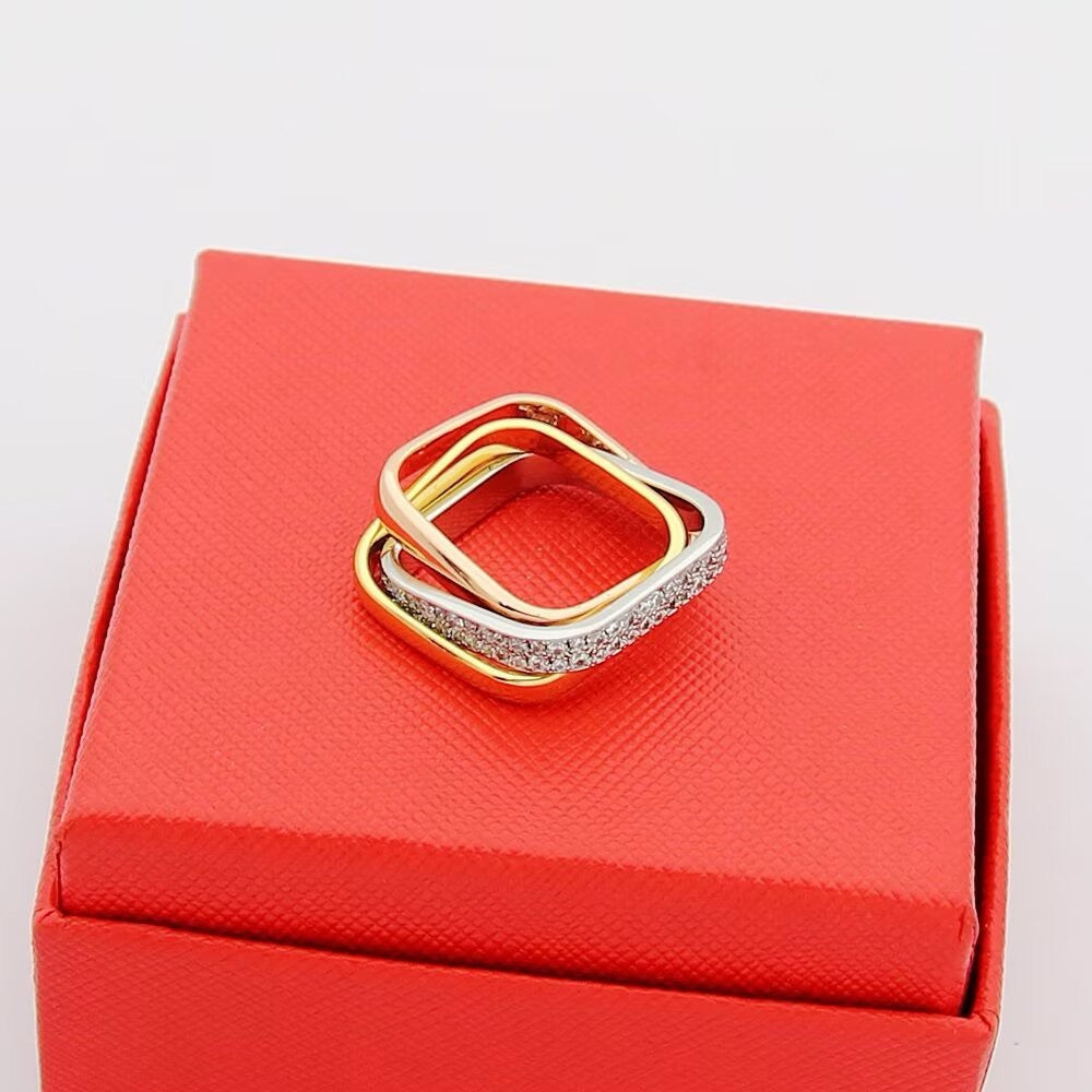 [LUXE] TRINITY 3.5MM CUSHION RING COLLECTION