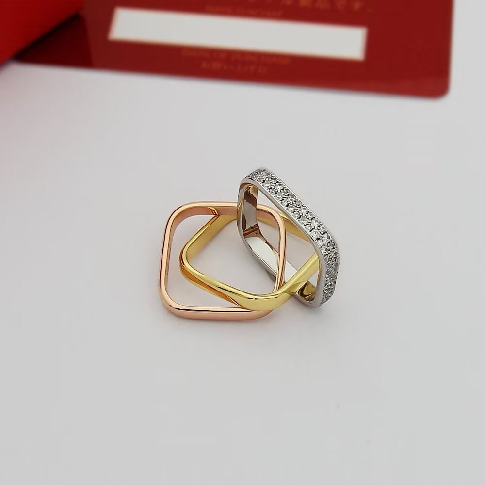 [LORA] TRINITY 3.5MM CUSHION RING COLLECTION
