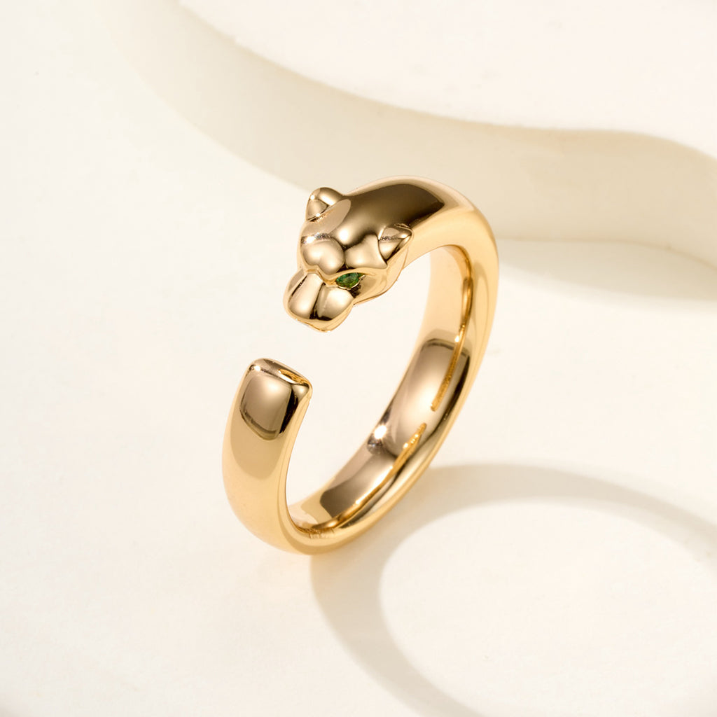 [LORA] PANTHERE NO DIAMOND SMALL RING
