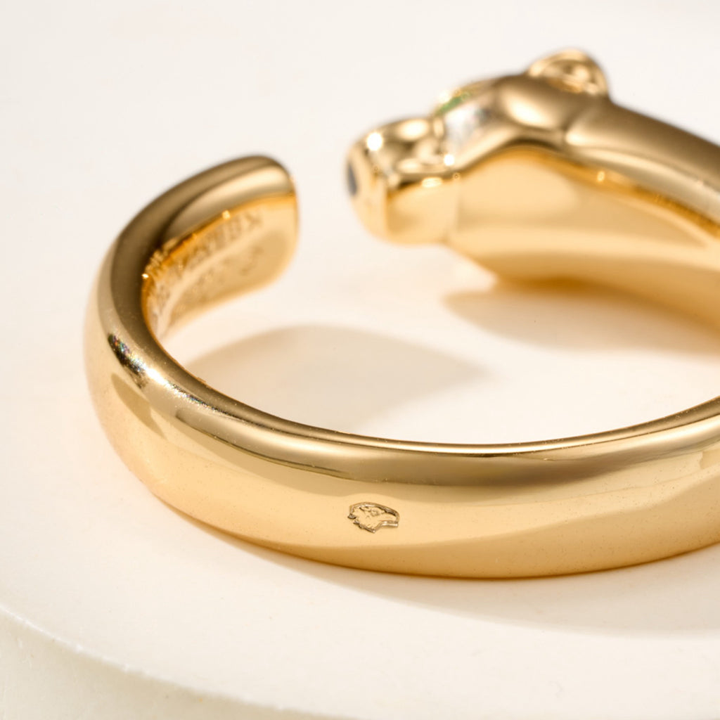 [LORA] PANTHERE NO DIAMOND SMALL RING