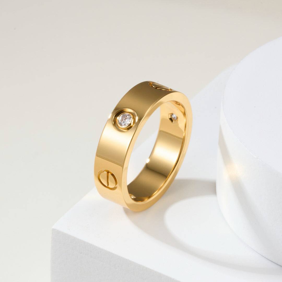 [LORA] LOVE 4MM 1 DIAMOND RING