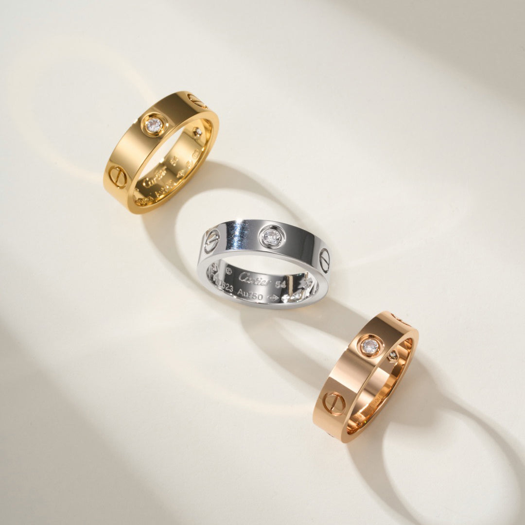 [LORA] LOVE 4MM 1 DIAMOND RING