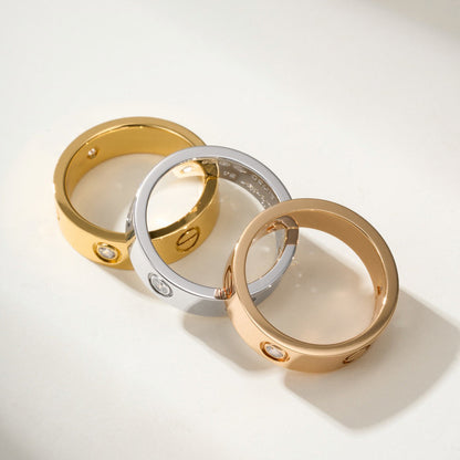 [LORA] LOVE 4MM 1 DIAMOND RING