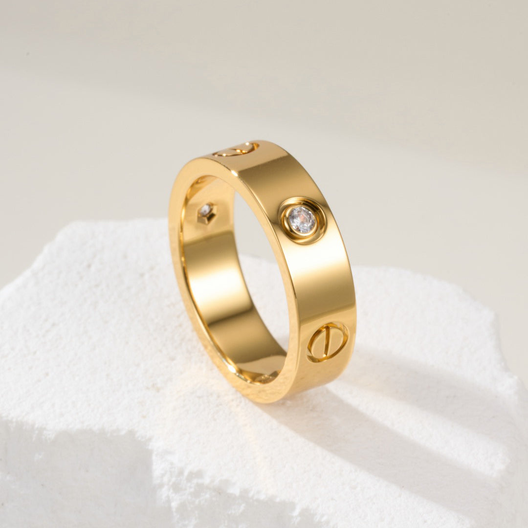 [LORA] LOVE 4MM 1 DIAMOND RING