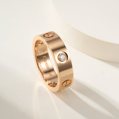 [LORA] LOVE 4MM 1 DIAMOND RING