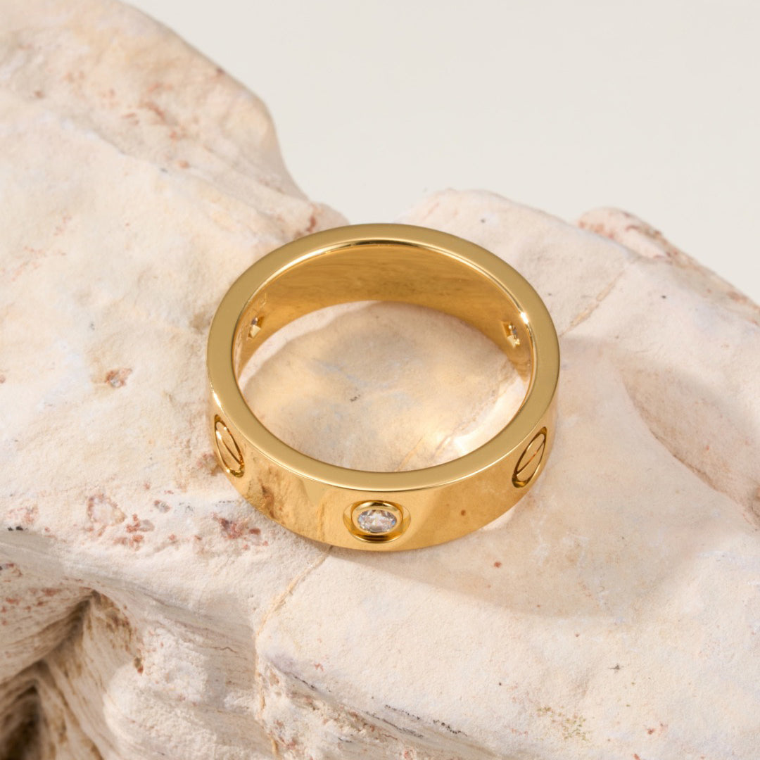 [LORA] LOVE 4MM 1 DIAMOND RING