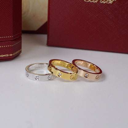 [LORA] LOVE 4MM 1 DIAMOND RING