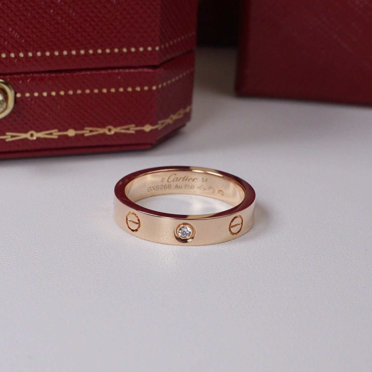 [LORA] LOVE 4MM 1 DIAMOND RING