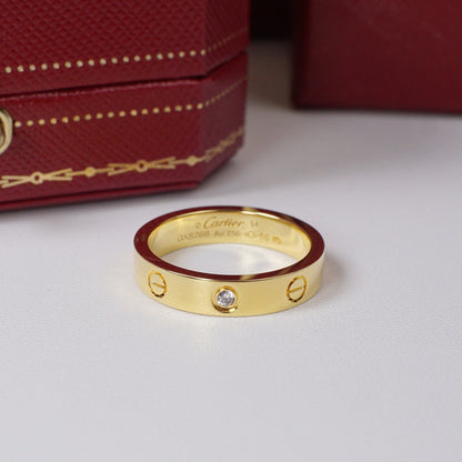 [LORA] LOVE 4MM 1 DIAMOND RING