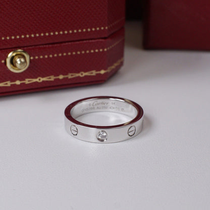 [LORA] LOVE 4MM 1 DIAMOND RING