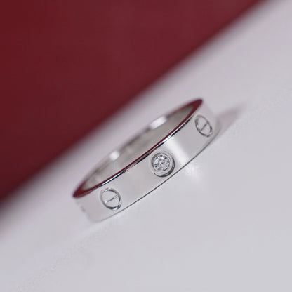 [LORA] LOVE 4MM 1 DIAMOND RING