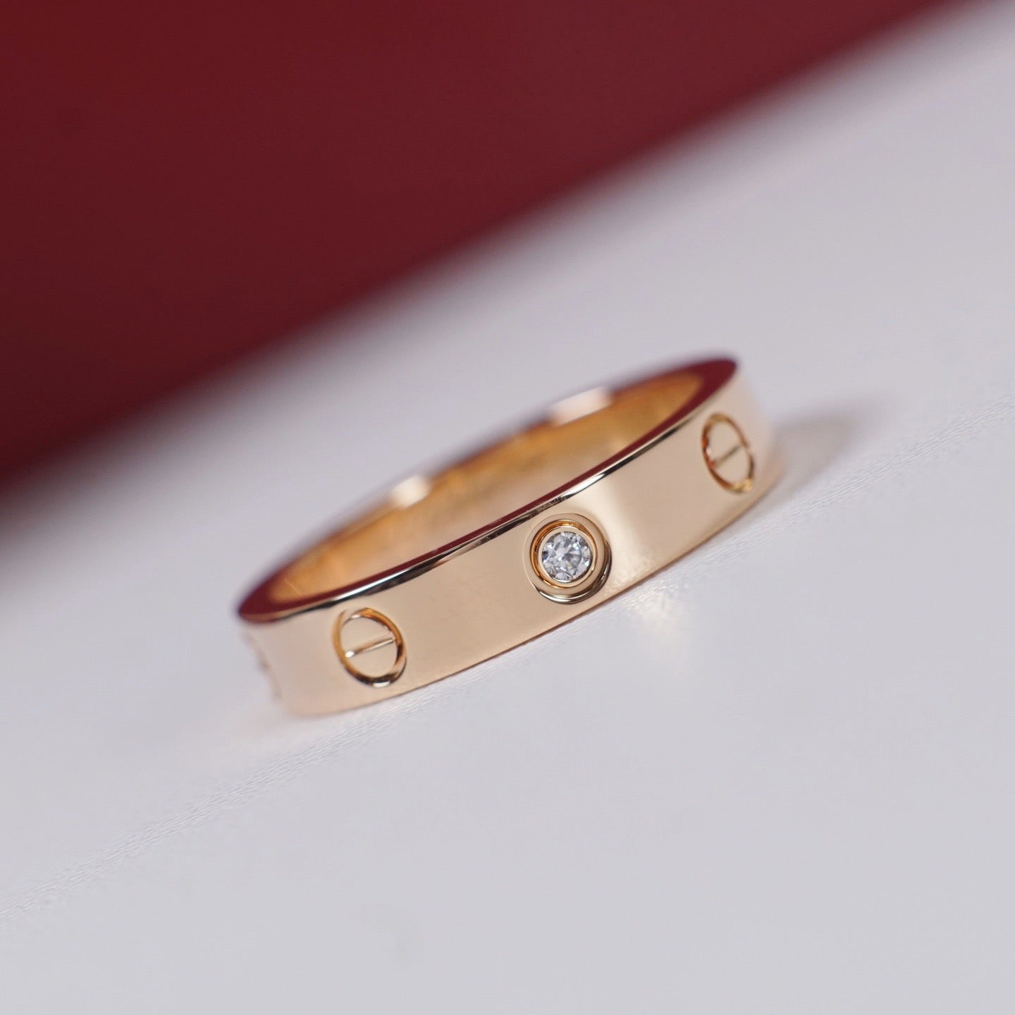[LORA] LOVE 4MM 1 DIAMOND RING