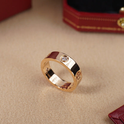 [LORA] LOVE 5.5MM 3 DIAMOND RING