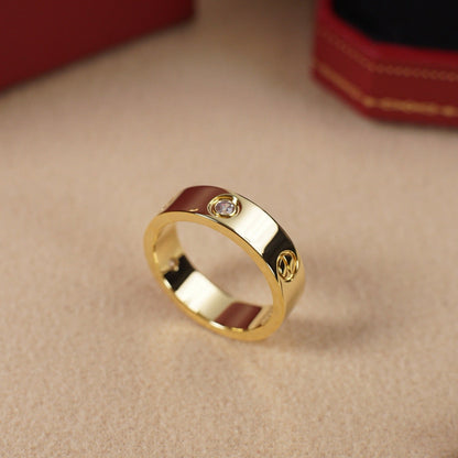 [LORA] LOVE 5.5MM 3 DIAMOND RING