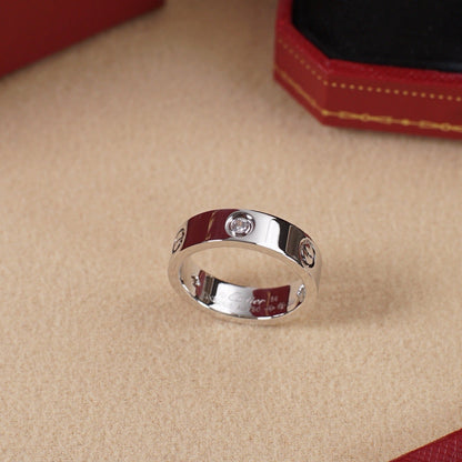 [LORA] LOVE 5.5MM 3 DIAMOND RING