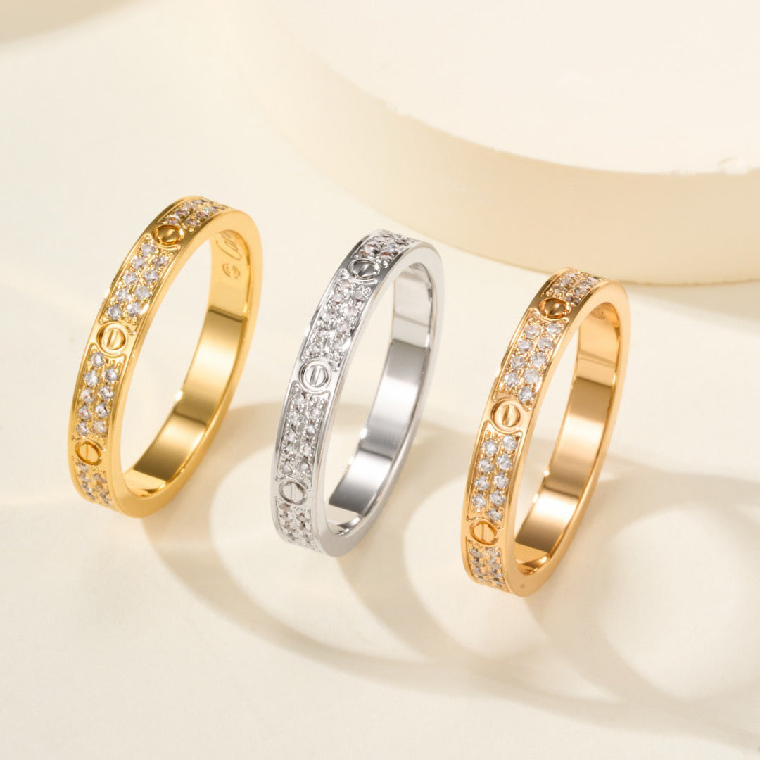 [LORA] LOVE RING 2.65MM DIAMOND