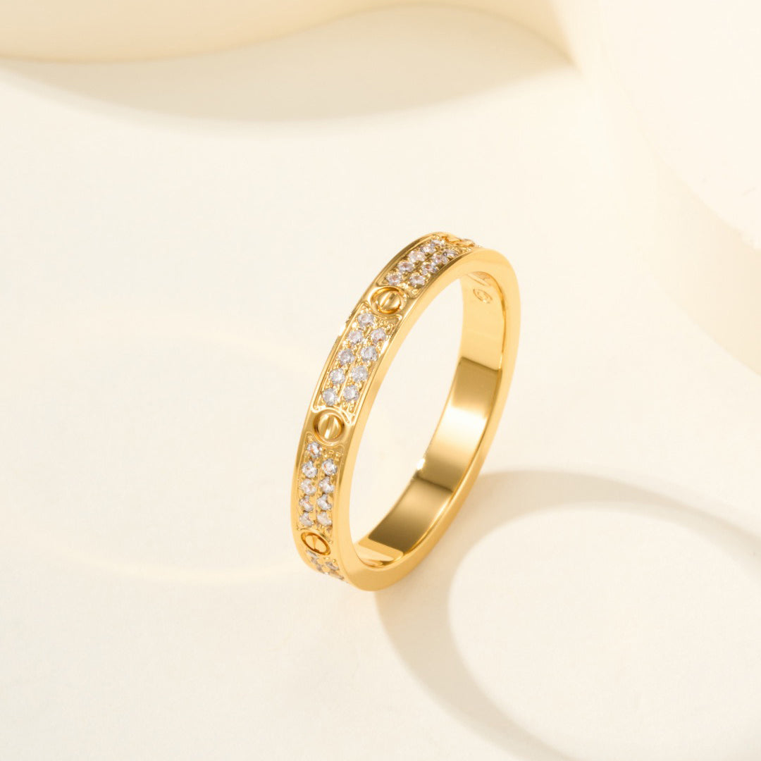 [LORA] LOVE RING 2.65MM DIAMOND