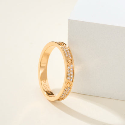 [LORA] LOVE RING 2.65MM DIAMOND
