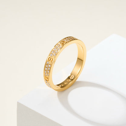 [LORA] LOVE RING 2.65MM DIAMOND