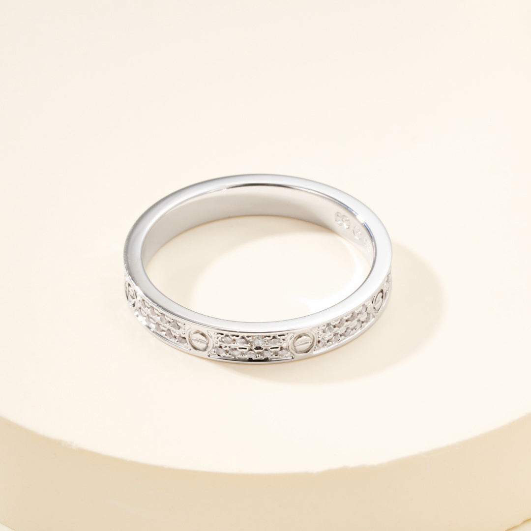 [LORA] LOVE RING 2.65MM DIAMOND