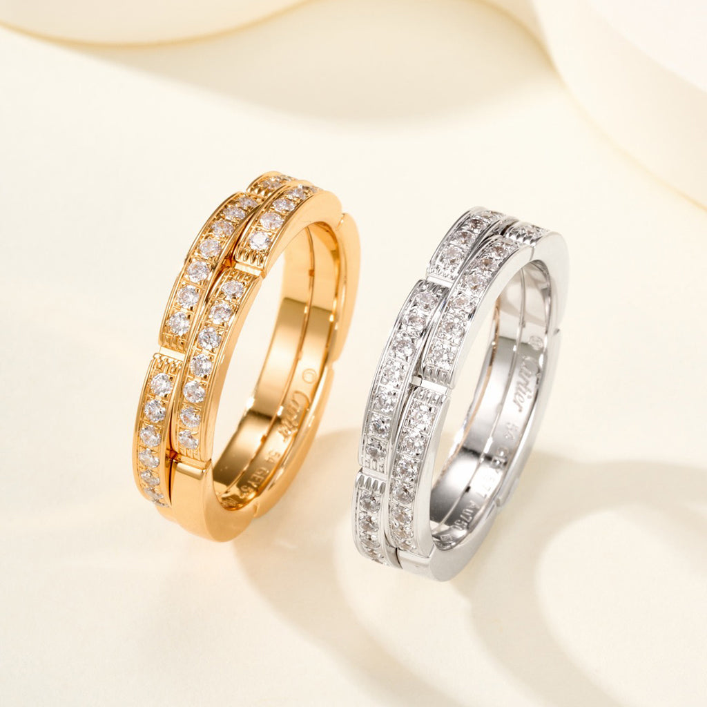 [LORA] MAILLON PANTHERE DIAMOND RING