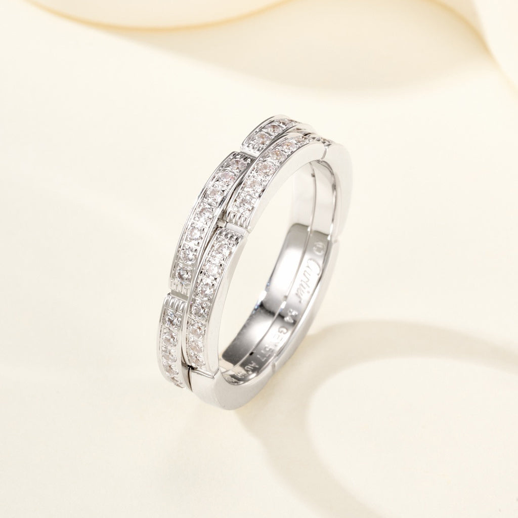 [LORA] MAILLON PANTHERE DIAMOND RING