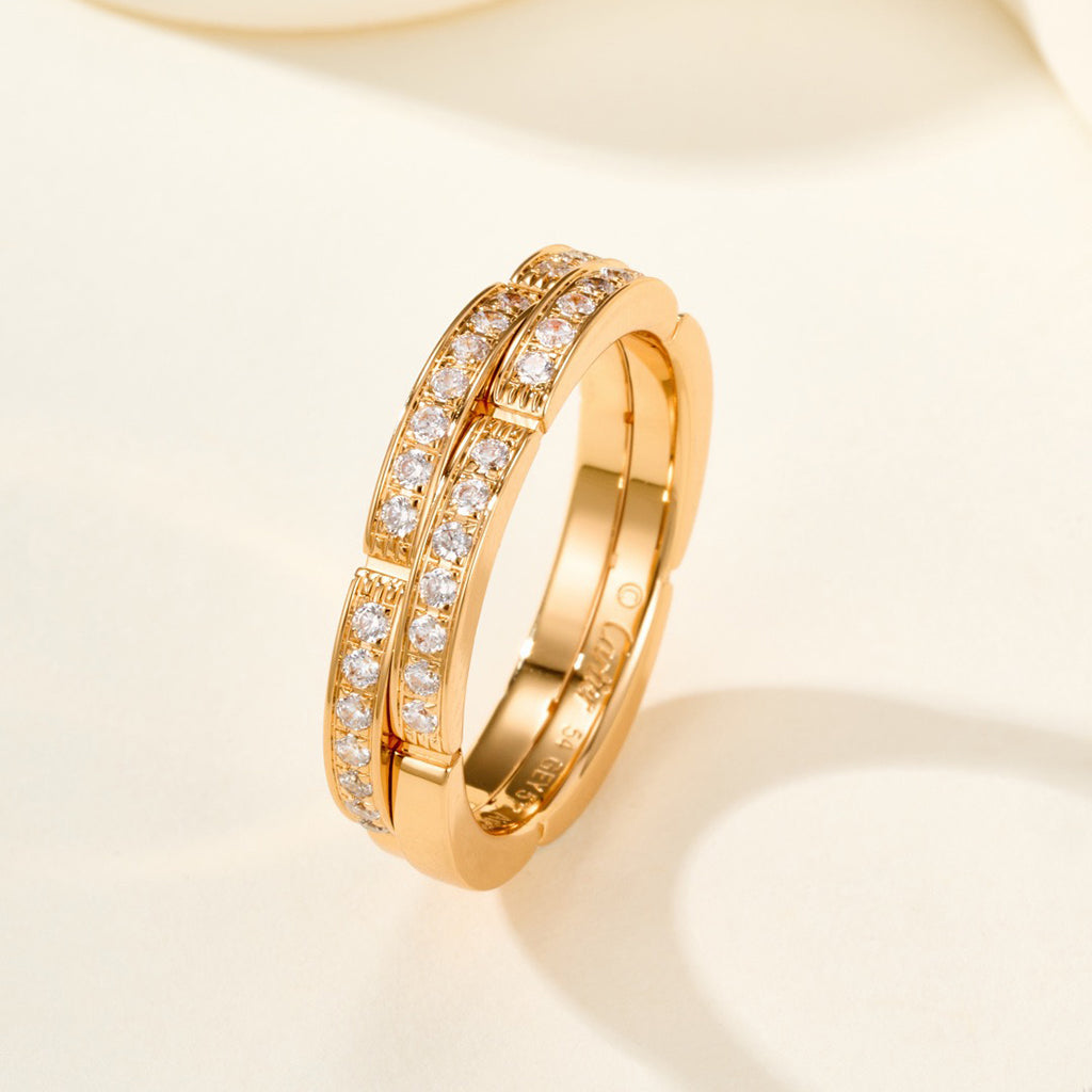 [LORA] MAILLON PANTHERE DIAMOND RING